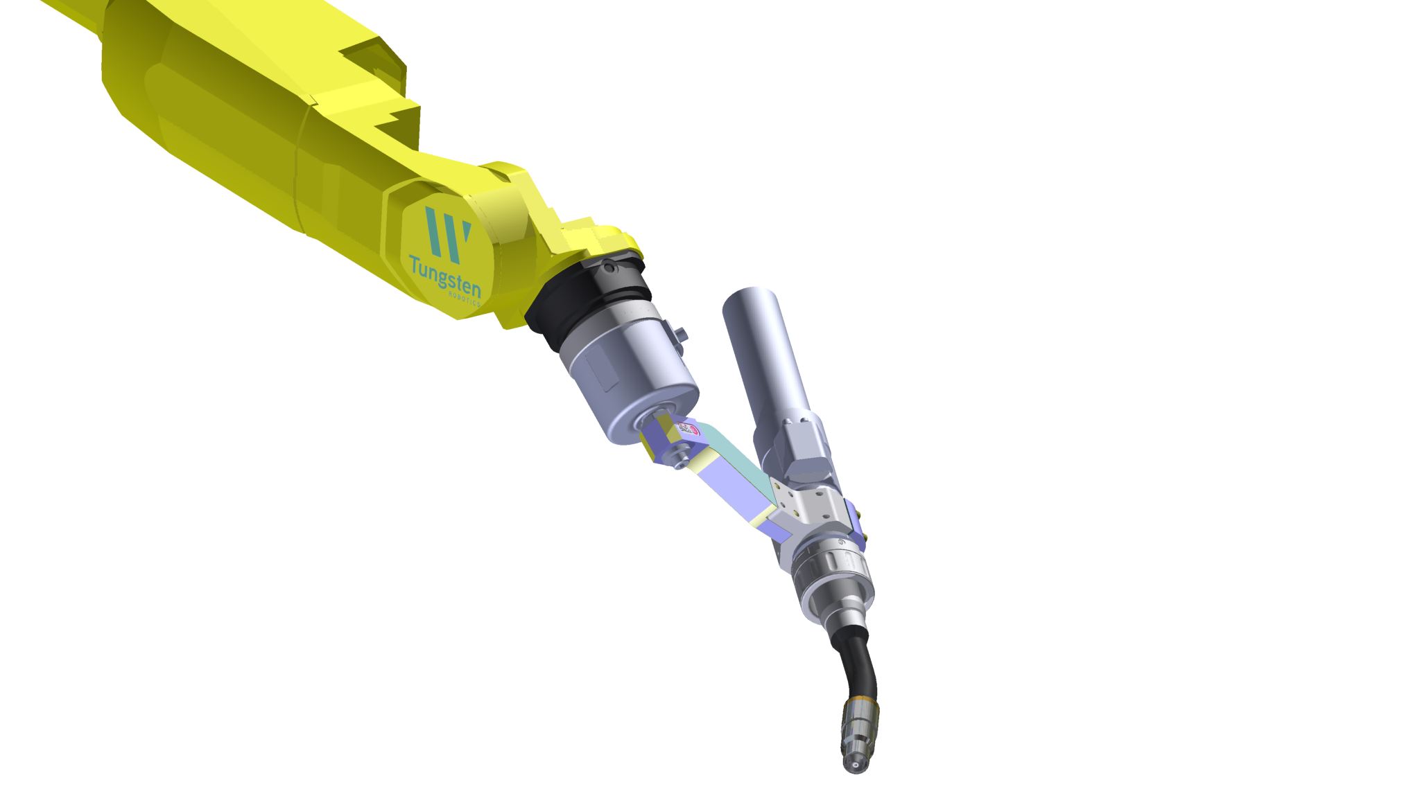 Robotic cell for combination of plasma cutting and welding